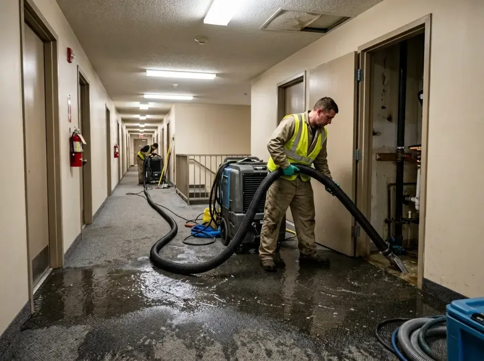 multi-unit-apartment-hallway-f-005 — frequently asked questions, Emergency Burst Pipe Water Extraction & Removal in De Soto,…